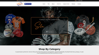 Thumbnail of caseyssportsmemorabilia.com