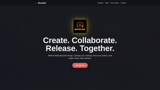 Screenshot of muzelink.net