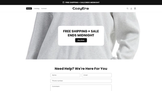 Thumbnail of shopcozyera.com