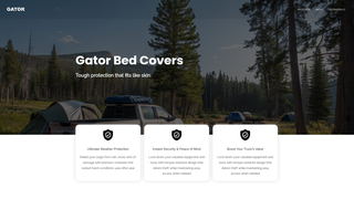 Thumbnail of gatorbedcovers.org