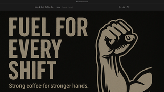 Thumbnail of ironandgritcoffee.com