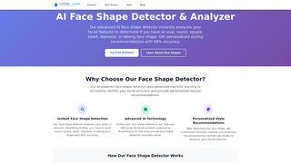 Thumbnail of faceshape-analyzer.com
