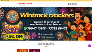 Thumbnail of wintrackcrackers.com
