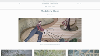 Thumbnail of madeleinehandartist.com