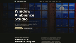 Screenshot of windowambiencestudio.com