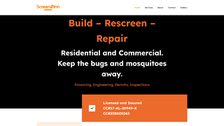 Thumbnail of screeninnenclosures.com
