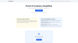 Thumbnail of proofyouwerefirst.com