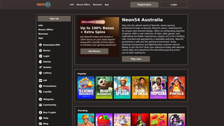 Thumbnail of neon54australia.com