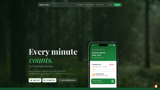 Screenshot of minutesmatterapp.org