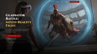 Screenshot of gladiatorbattle.com