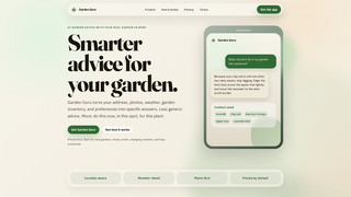 Screenshot of getgardenguru.com