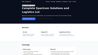 Thumbnail of cssfreight.com