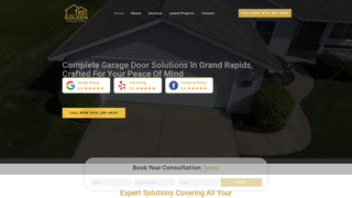 Thumbnail of golden-garage-door.com