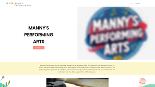 Thumbnail of mannysperformingarts.com