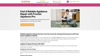 Thumbnail of frontierappliancepro.com