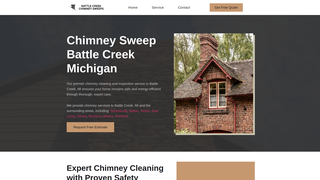 Thumbnail of chimneysweepbattlecreek.com