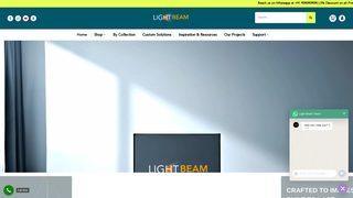 Thumbnail of thelightbeam.com