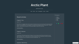 Thumbnail of arcticplant.net