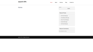 Thumbnail of aayeshspa.com