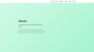 Thumbnail of dimchomladenov.com