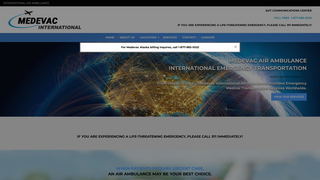 Thumbnail of medevacinternational.net