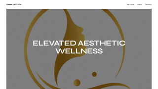 Screenshot of gamamedspa.com