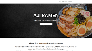 Thumbnail of ajiramennm.com