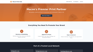Thumbnail of maconprintclub.com