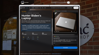 Screenshot of hunterbidenslaptop.org