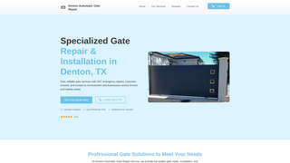 Thumbnail of dentongaterepairs.com