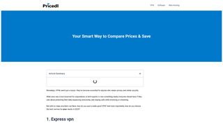 Thumbnail of pricedl.com