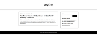 Thumbnail of vegtics.com