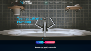 Thumbnail of lahartsplumbing.com