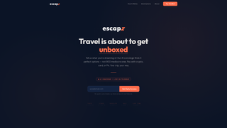 Screenshot of escapz.ai