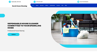 Thumbnail of sarahhousecleaningor.com