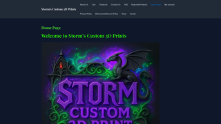 Thumbnail of stormscustom3dprints.com