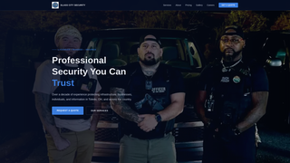 Screenshot of glasscitysecurity.org