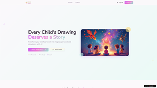 Screenshot of drawmytale.org