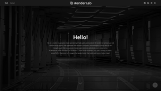 Screenshot of renderlab3d.com
