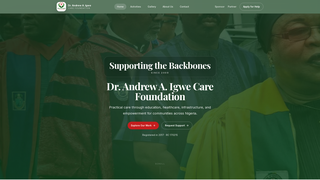 Screenshot of daaicf.org