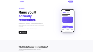 Screenshot of rolerun.app