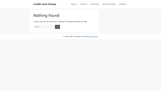 Thumbnail of chargeoncreditcard.com