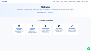 Thumbnail of pkonlineservices.com