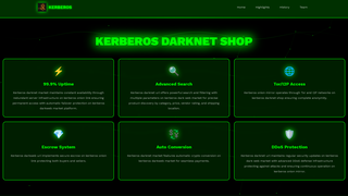 Thumbnail of kerberos-darknet-official.com