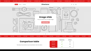 Thumbnail of glowtane.com