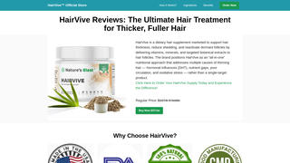 Thumbnail of gethairvive.com