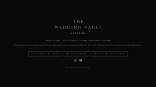 Thumbnail of theweddingvaultmagazine.com