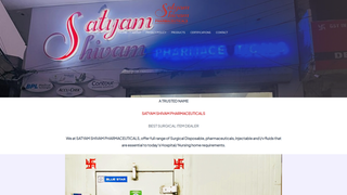 Thumbnail of satyamshivampharmaceuticals.com