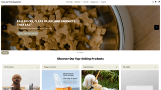 Thumbnail of pawsandpetalsupplyden.com