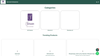 Thumbnail of sarrveshenterprises.com